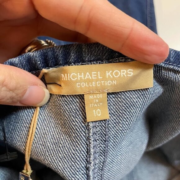 Michael Kors Blue Denim Skirt - Picture 4 of 7